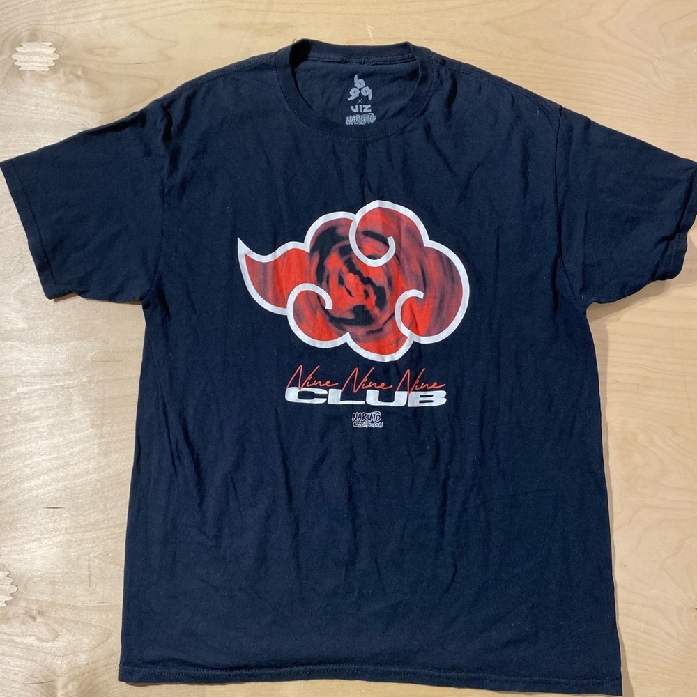 Naruto Shippuden Black Graphic T-Shirt Large (EX) - Picture 5 of 11